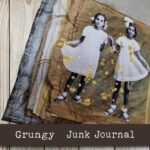Handgefertigtes Junk Journal "Grungy" – Bild 7