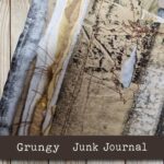 Handgefertigtes Junk Journal "Grungy" – Bild 8