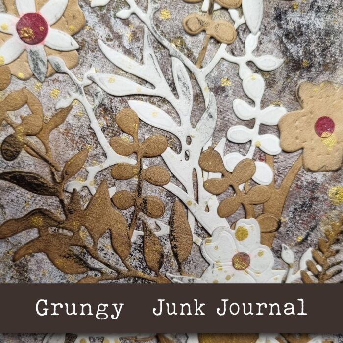 Handgefertigtes Junk Journal "Grungy" – Bild 11