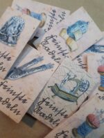 Vintage Nadelheftchen, Bastelbogen [Digital] – Bild 2