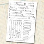 Fake Emaille-Schilder mit Jugendstil / Art Deco Schrift [Digital] – Bild 7