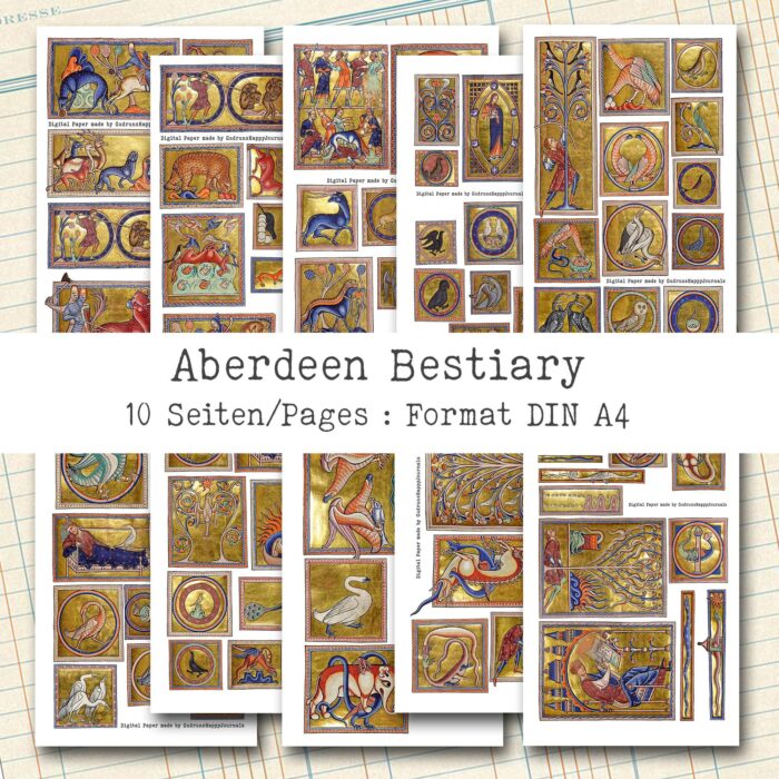 Aberdeen Bestiary, 12. Jahrhundert, 10 Seiten [Digital] – Bild 2