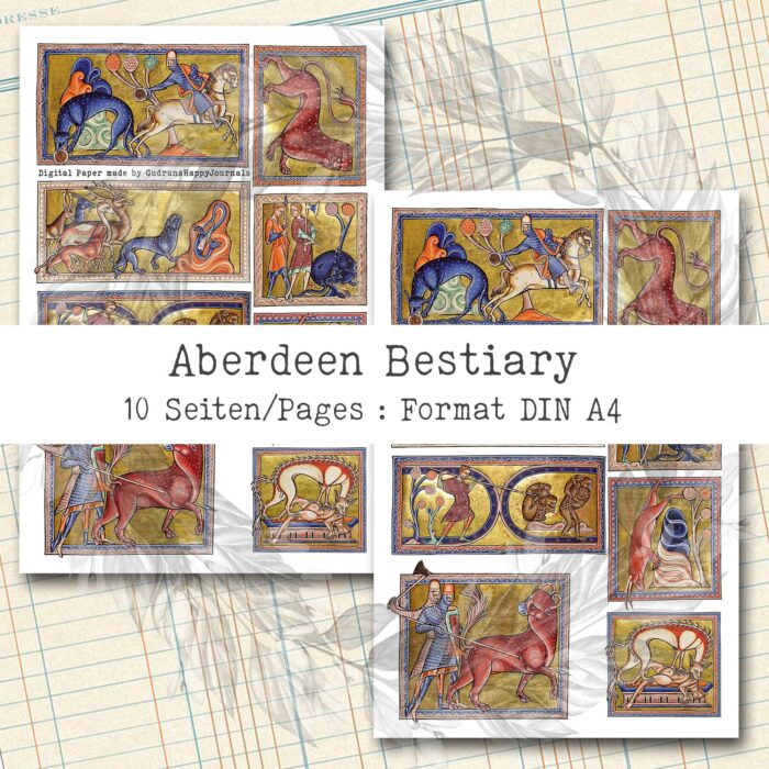 Aberdeen Bestiary, 12. Jahrhundert, 10 Seiten [Digital] – Bild 4