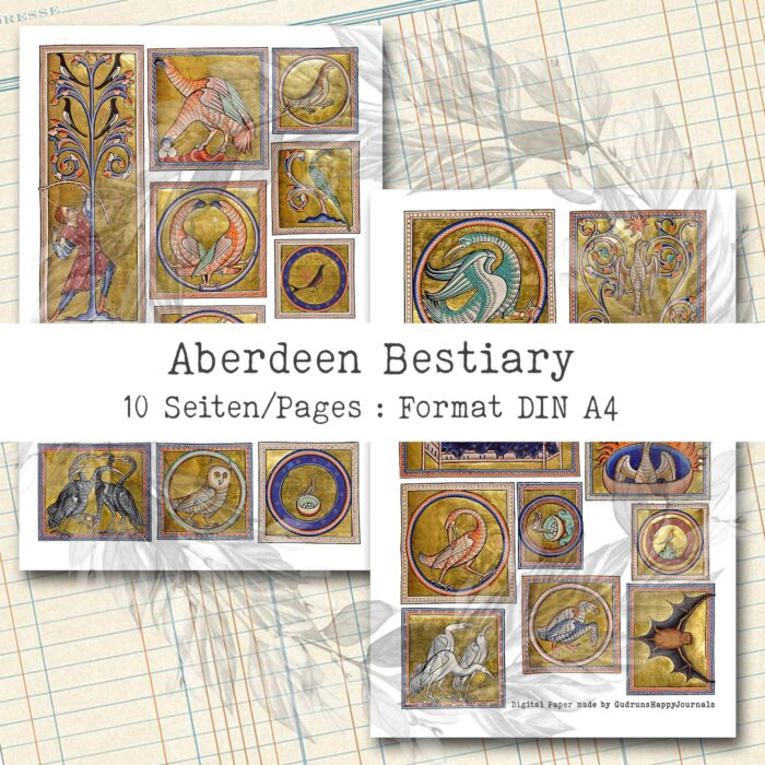 Aberdeen Bestiary, 12. Jahrhundert, 10 Seiten [Digital] – Bild 6