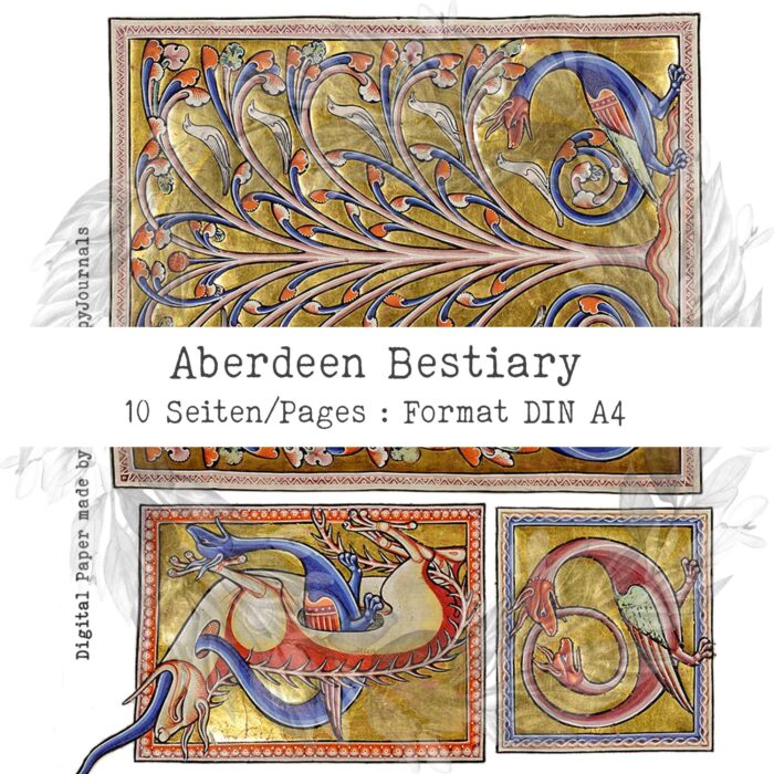 Aberdeen Bestiary, 12. Jahrhundert, 10 Seiten [Digital] – Bild 3