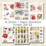 Natur und Schrift, 18 Seiten, Ephemera-Set [Digital] – Bild 5