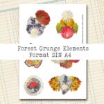 Forest Grunge Waldelemente, 5 Seiten [Digital] – Bild 5