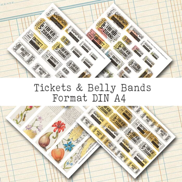 Natur und Schrift, 18 Seiten, Ephemera-Set [Digital] – Bild 6