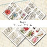 Natur und Schrift, 18 Seiten, Ephemera-Set [Digital] – Bild 7