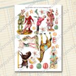 Manege frei - Der Zirkus kommt, 3 Seiten, Ausschneidebogen [Digital] – Bild 5