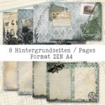 Gothic Horror Halloween Bundle - Papier + Ephemera, 18 Seiten [Digital] – Bild 12