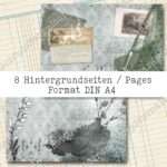 Gothic Horror Halloween Bundle - Papier + Ephemera, 18 Seiten [Digital] – Bild 11