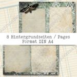 Gothic Horror Halloween Bundle - Papier + Ephemera, 18 Seiten [Digital] – Bild 9