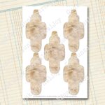 Vintage Nadelheftchen, Bastelbogen [Digital] – Bild 8