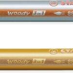 STABILO woody, Gold & Silber