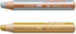 STABILO woody, Gold & Silber
