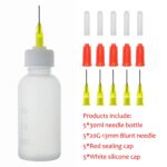 Nadelflaschen 30ml, 5 Stück Präzisionsspitzen Applikatorflasche – Bild 2