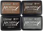Ranger Archival Ink, Set mit 4 Farben