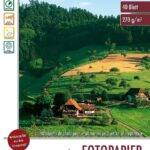 Schwarzwald Mühle Inkjet Fotopapier: 40 Bl. Hochglanz-Fotopapier Supreme exklusiv 270g/DIN A4