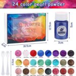 Kleines Set Mica Pulver - 24 Farben je 20ml – Bild 2
