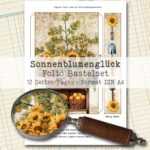 Sonnenblumenglück, Folio Bastelset, 12 Seiten [Digital] – Bild 2