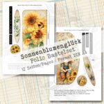 Sonnenblumenglück, Folio Bastelset, 12 Seiten [Digital] – Bild 5
