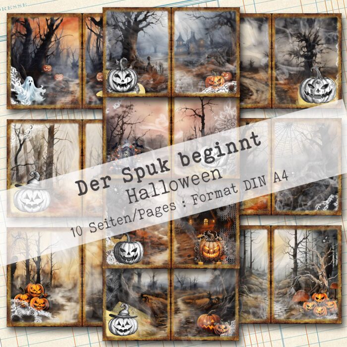 Der Spuk beginnt, Bundle, Halloween, 30 Seiten [Digital] – Bild 2