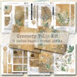 Greenery Folio, Bastelset, 12 Seiten [Digital]