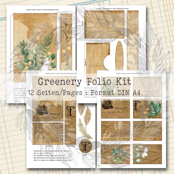 Greenery Folio, Bastelset, 12 Seiten [Digital] – Bild 4