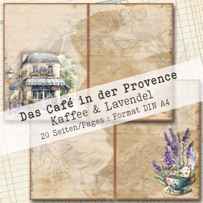 Das Café in der Provence, Kaffee + Lavendel, 20 Seiten [Digital] – Bild 12