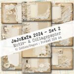Jahresevent 2024, Motivpapier Set 2, #JaJoKaTa [Digital]