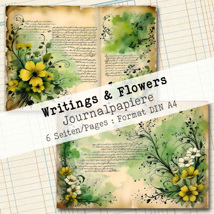 Freebie Writings & Flowers [Digital] – Bild 2