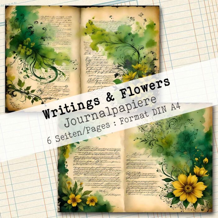Freebie Writings & Flowers [Digital] – Bild 3