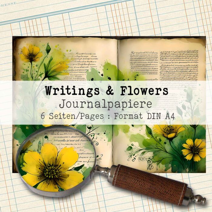 Freebie Writings & Flowers [Digital] – Bild 5