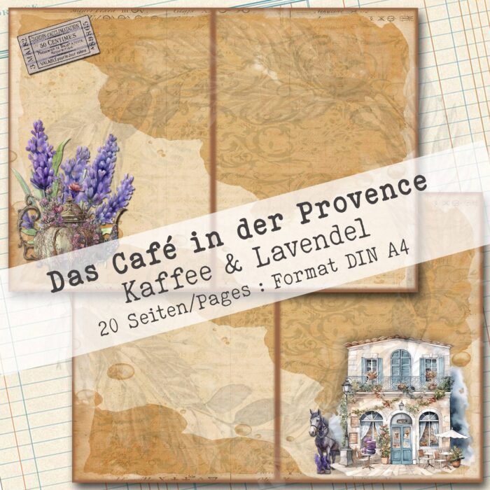 Das Café in der Provence, Kaffee + Lavendel, 20 Seiten [Digital] – Bild 11