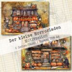Der kleine Horrorladen, Motivpapier, 6 Seiten [Digital] – Bild 4