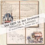 Das Café in der Provence, Sütterlin + Lavendel, 20 Seiten [Digital] – Bild 9