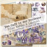 Das Café in der Provence, Kaffee + Lavendel, Folio Bastelset, 12 Seiten [Digital] – Bild 4