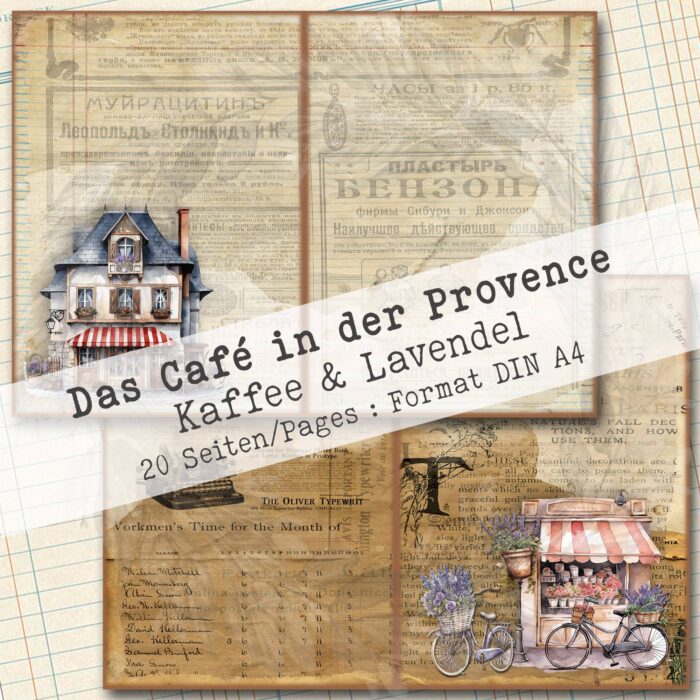 Das Café in der Provence, Kaffee + Lavendel, 20 Seiten [Digital] – Bild 10
