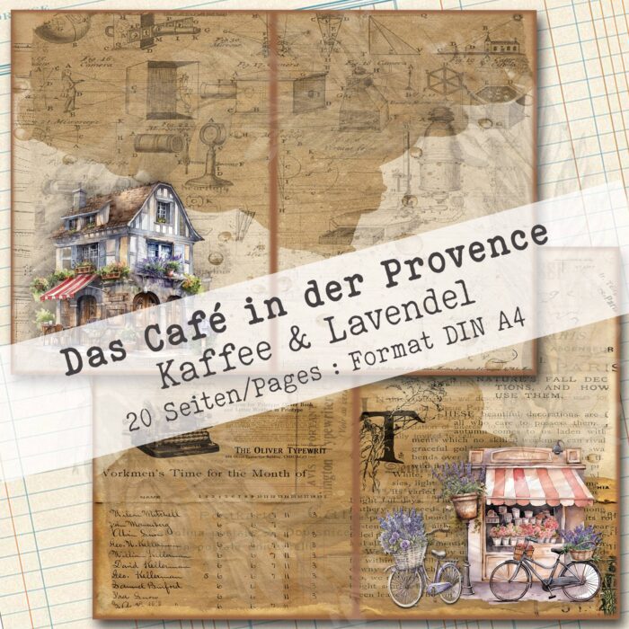 Das Café in der Provence, Kaffee + Lavendel, 20 Seiten [Digital] – Bild 8