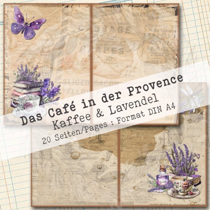 Das Café in der Provence, Kaffee + Lavendel, 20 Seiten [Digital] – Bild 7