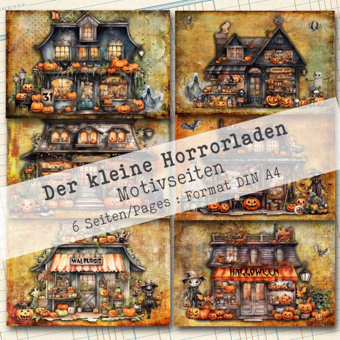 Der kleine Horrorladen, Motivpapier, 6 Seiten [Digital] – Bild 6