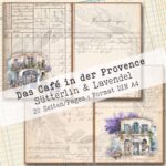 Das Café in der Provence, Sütterlin + Lavendel, 20 Seiten [Digital] – Bild 6