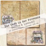 Das Café in der Provence, Kaffee + Lavendel, 20 Seiten [Digital] – Bild 6