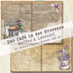 Das Café in der Provence, Kaffee + Lavendel, 20 Seiten [Digital] – Bild 5