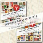 Deutsche Reklame, farbig, Bundle, 18 Seiten [Digital]