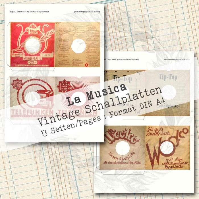 La Musica, Vintage Schallplatten, 13 Seiten [Digital] – Bild 6