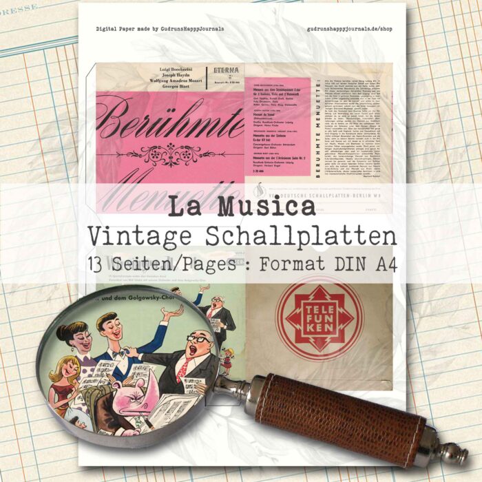 La Musica, Vintage Schallplatten, 13 Seiten [Digital] – Bild 2