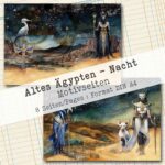 Altes Ägypten - Nacht, Motivpapier, 8 Seiten [Digital] – Bild 6