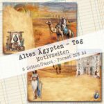 Altes Ägypten - Tag, Motivpapier, 8 Seiten [Digital] – Bild 4